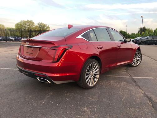 Radiant Red Tintcoat 2023 Cadillac CT5 Premium Luxury
