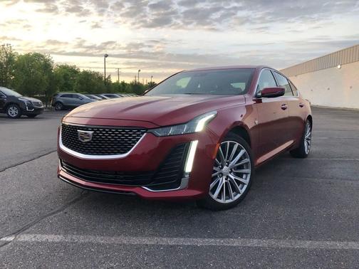Radiant Red Tintcoat 2023 Cadillac CT5 Premium Luxury