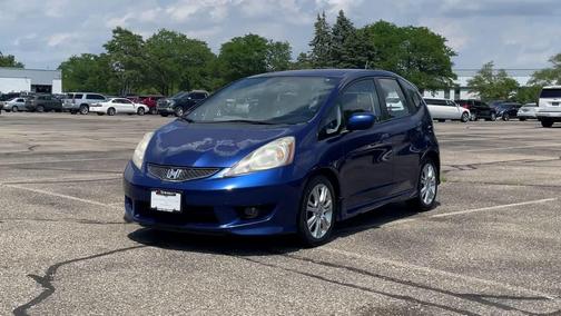 Blue 2010 Honda Fit Sport