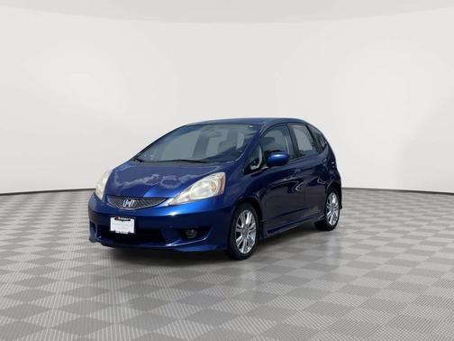 Blue 2010 Honda Fit Sport