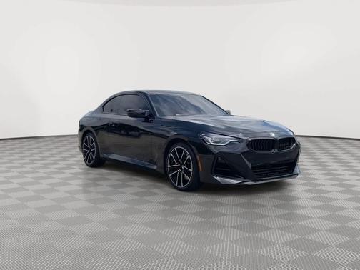 Black Sapphire Metallic 2023 BMW M240 i xDrive