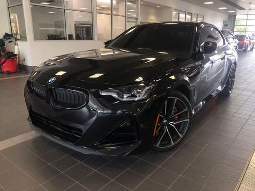 Black Sapphire Metallic 2023 BMW M240 i xDrive