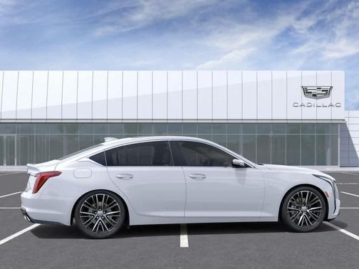 Vibrant White Tricoat 2026 Cadillac CT5 Premium Luxury