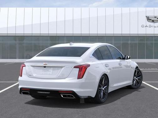 Vibrant White Tricoat 2026 Cadillac CT5 Premium Luxury