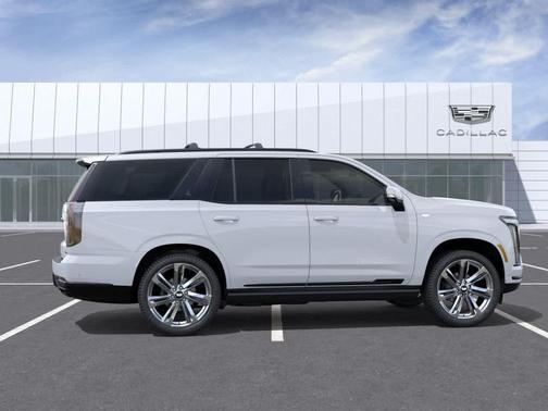Vibrant White Tricoat 2026 Cadillac Escalade Sport