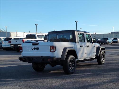 Bright White Clearcoat 2026 Jeep Gladiator Sport