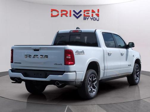 Bright White Clearcoat 2026 RAM 1500 Laramie