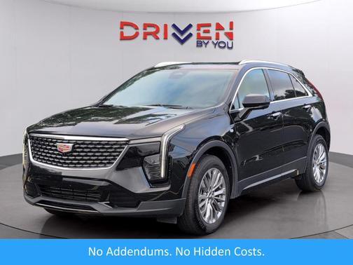Stellar Black Metallic 2025 Cadillac XT4 Premium Luxury