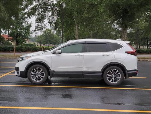 Platinum White Pearl 2022 Honda CR-V Hybrid EX-L