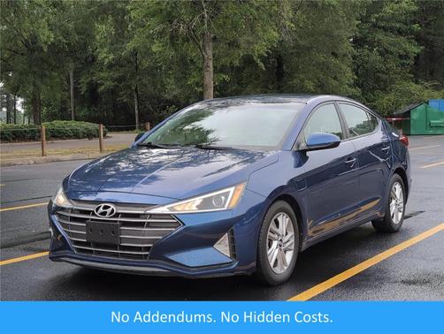 Lakeside Blue 2020 Hyundai ELANTRA SEL