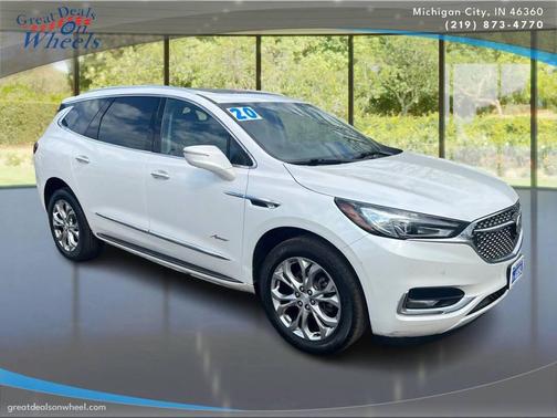 WHITE 2020 Buick Enclave Avenir 4x4 4dr Crossover