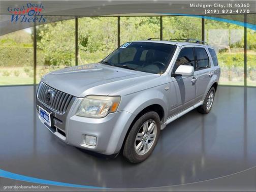 Silver Metallic Clearcoat 2008 Mercury Mariner Premier