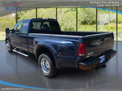 blue 2007 Ford F-350 XLT SuperCab