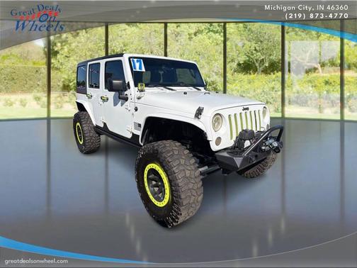 Bright White Clearcoat 2017 Jeep Wrangler Unlimited Sport
