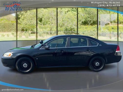 Black 2009 Chevrolet Impala Police