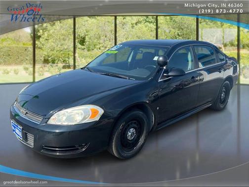 Black 2009 Chevrolet Impala Police