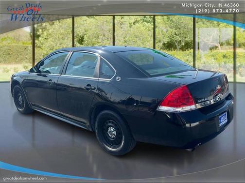 Black 2009 Chevrolet Impala Police