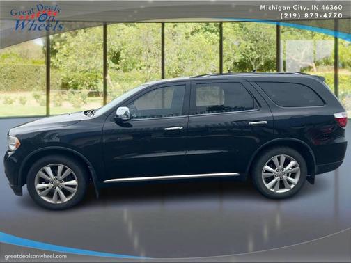 Brilliant Black Crystal Pearlcoat 2013 Dodge Durango Crew