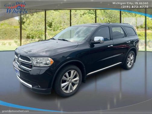 Brilliant Black Crystal Pearlcoat 2013 Dodge Durango Crew