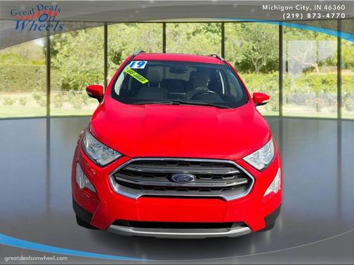 Race Red 2019 Ford EcoSport Titanium