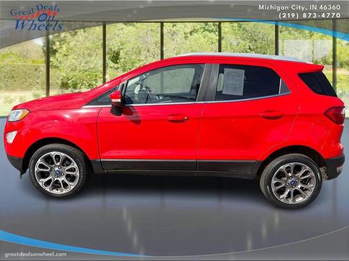 Race Red 2019 Ford EcoSport Titanium