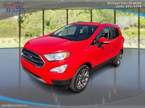 Race Red 2019 Ford EcoSport Titanium