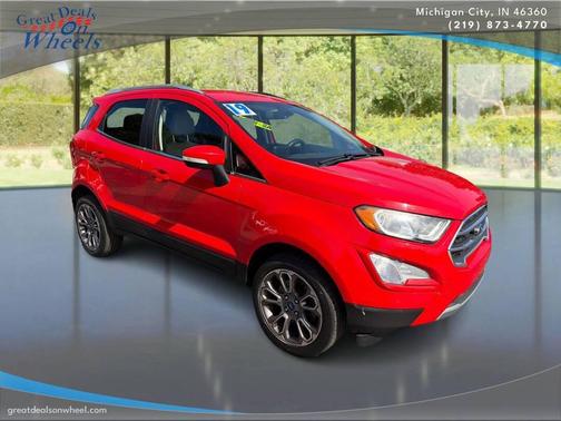 Race Red 2019 Ford EcoSport Titanium