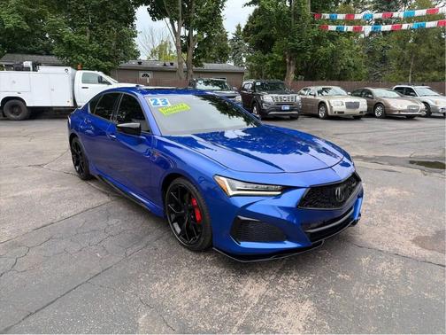 Apex Blue Pearl 2023 Acura TLX Type S