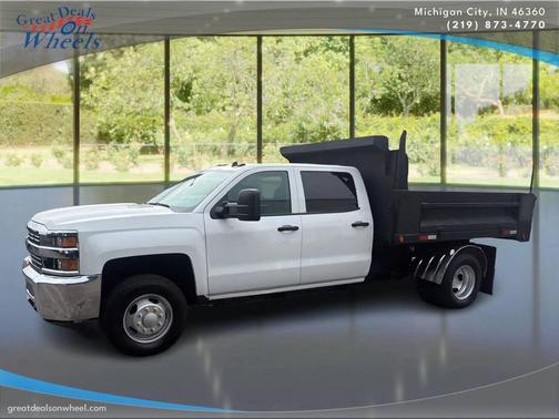 Summit White 2015 Chevrolet Silverado 3500 WT