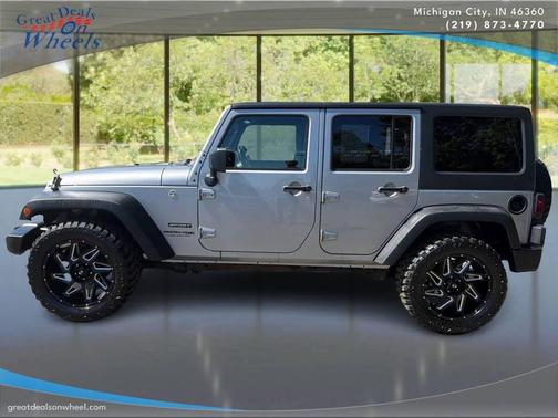 Billet Silver Metallic Clearcoat 2018 Jeep Wrangler JK Unlimited Sport