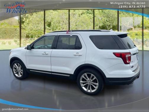 WHITE 2018 Ford Explorer XLT