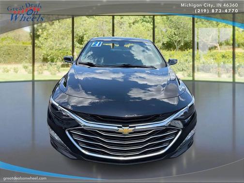 Mosaic Black Metallic 2021 Chevrolet Malibu FWD LT