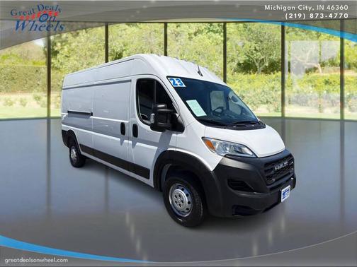 Bright White Clearcoat 2023 RAM ProMaster 2500 High Roof