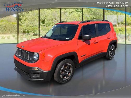Omaha Orange 2016 Jeep Renegade Sport