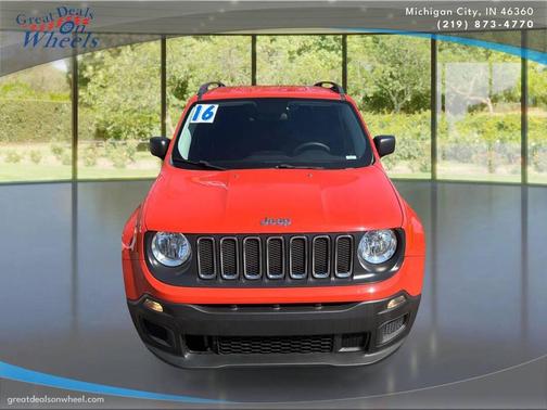 Omaha Orange 2016 Jeep Renegade Sport