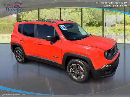 Omaha Orange 2016 Jeep Renegade Sport