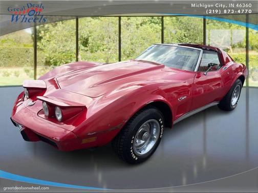 Red 1976 Chevrolet Corvette Stingray