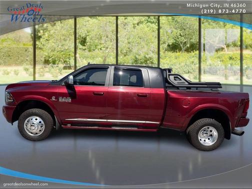Maroon 2018 RAM 3500 Longhorn