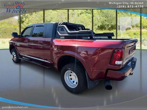 Maroon 2018 RAM 3500 Longhorn