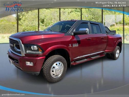 Maroon 2018 RAM 3500 Longhorn
