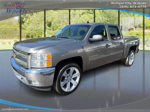 Grey 2012 Chevrolet Silverado 1500 LT