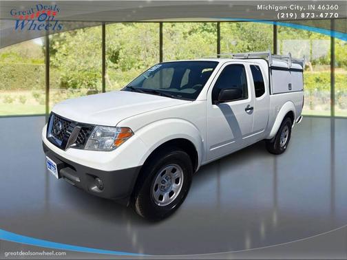 Glacier White 2021 Nissan Frontier S