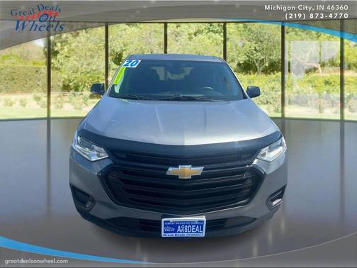 Satin Steel Metallic 2020 Chevrolet Traverse LS