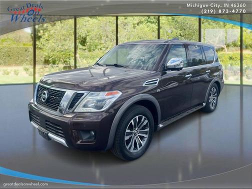 BROWN 2017 Nissan Armada SL 4x4 4dr SUV