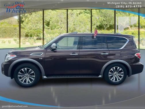 BROWN 2017 Nissan Armada SL 4x4 4dr SUV