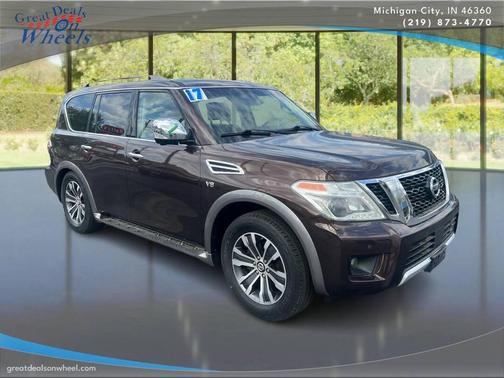 BROWN 2017 Nissan Armada SL 4x4 4dr SUV