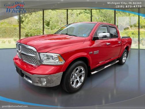 Red 2014 RAM 1500 Laramie