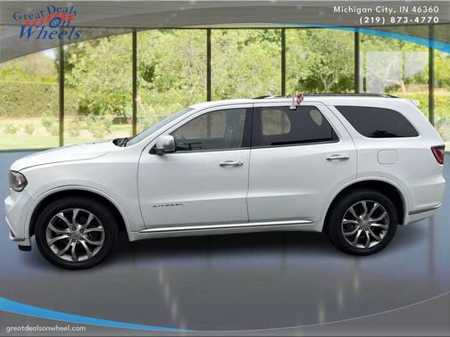 Bright White Clearcoat 2016 Dodge Durango Citadel