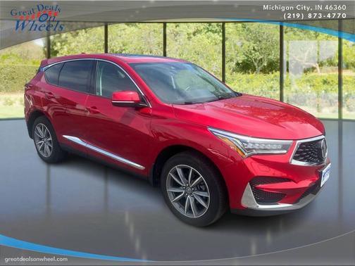 BURGANDY 2019 Acura RDX Advance Package