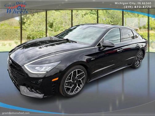 Phantom Black 2021 Hyundai SONATA SE